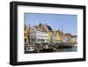 Entertainment District Nyhavn, Copenhagen, Scandinavia-Axel Schmies-Framed Photographic Print