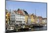 Entertainment District Nyhavn, Copenhagen, Scandinavia-Axel Schmies-Mounted Photographic Print