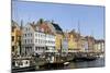 Entertainment District Nyhavn, Copenhagen, Scandinavia-Axel Schmies-Mounted Photographic Print