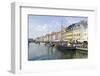 Entertainment District Nyhavn, Tourists, Copenhagen, Denmark, Scandinavia-Axel Schmies-Framed Photographic Print