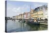 Entertainment District Nyhavn, Tourists, Copenhagen, Denmark, Scandinavia-Axel Schmies-Stretched Canvas