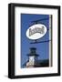 Entertainment District Sign, Bricktown, Oklahoma City, Oklahoma, USA-Walter Bibikow-Framed Photographic Print