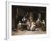 Entertainment for the Baby, 1876-Charles Auguste Lobbedez-Framed Giclee Print