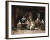 Entertainment for the Baby, 1876-Charles Auguste Lobbedez-Framed Giclee Print