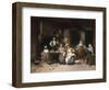 Entertainment for the Baby, 1876-Charles Auguste Lobbedez-Framed Giclee Print