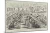 Entertainment Given to British and American Naval Officers at Honolulu (Sandwich Islands)-null-Mounted Giclee Print