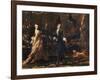 Entertainment in a Garden of Albaro (detail)-Alessandro Magnasco-Framed Giclee Print