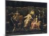 Entertainment in Garden of Albaro, 1735-Alessandro Magnasco-Mounted Giclee Print