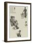 Entertainment to Dock Labourers-William Douglas Almond-Framed Premium Giclee Print