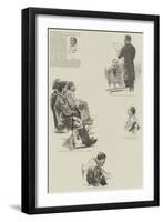 Entertainment to Dock Labourers-William Douglas Almond-Framed Premium Giclee Print