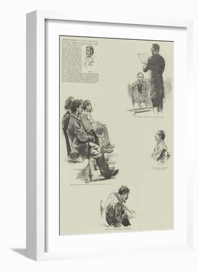 Entertainment to Dock Labourers-William Douglas Almond-Framed Premium Giclee Print