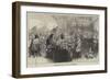 Entertainment to the Clare-Market Costermongers-Charles Robinson-Framed Giclee Print