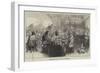 Entertainment to the Clare-Market Costermongers-Charles Robinson-Framed Giclee Print