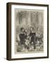 Entertainment to the Sailors of the Arctic Expedition at the Mansion House, the Loving Cup-Charles Robinson-Framed Giclee Print