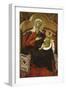 Enthroned Madonna and Child, 13th Century by an Unknown Italian Artist-null-Framed Giclee Print