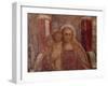 Enthroned Madonna and Child from Basilica of San Giulio, Island of San Giulio, Orta San Giulio-null-Framed Giclee Print