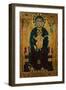 Enthroned Madonna and Child, known as "The Big-Eyed Madonna"-null-Framed Giclee Print