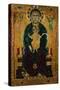 Enthroned Madonna and Child, known as "The Big-Eyed Madonna"-null-Stretched Canvas