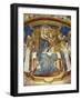 Enthroned Madonna and Child with Angels-null-Framed Giclee Print