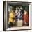 Enthroned Madonna and Child with Saints Giuseppe and Jerome-null-Framed Giclee Print