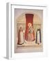 Enthroned Madonna and Child with Saints-Fra Angelico-Framed Giclee Print