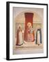 Enthroned Madonna and Child with Saints-Fra Angelico-Framed Giclee Print