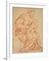 Enthroned Madonna and Child-Bassano-Framed Art Print