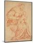 Enthroned Madonna and Child-Bassano-Mounted Art Print