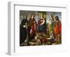 Enthroned Madonna and Child,-Niccolo Rondinelli-Framed Giclee Print