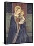 Enthroned Madonna with Child, 15th C-null-Framed Stretched Canvas