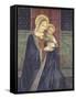 Enthroned Madonna with Child, 15th C-null-Framed Stretched Canvas