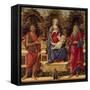 Enthroned Madonna with Child and Saints, 1485-Sandro Botticelli-Framed Stretched Canvas