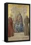 Enthroned Madonna with Child and Saints Gerhard and Katharina, C.1450-Paolo Di Stefano Badaloni Schiavo-Framed Stretched Canvas