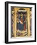 Enthroned Madonna with Child Between Angels with Musical Instruments-Vincenzo Foppa-Framed Giclee Print