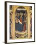 Enthroned Madonna with Child Between Angels with Musical Instruments-Vincenzo Foppa-Framed Giclee Print