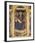 Enthroned Madonna with Child Between Angels with Musical Instruments-Vincenzo Foppa-Framed Giclee Print