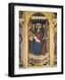 Enthroned Madonna with Child Between Angels with Musical Instruments-Vincenzo Foppa-Framed Giclee Print