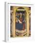 Enthroned Madonna with Child Between Angels with Musical Instruments-Vincenzo Foppa-Framed Giclee Print