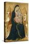 Enthroned Madonna with Child, C.1340-Lippo Memmi-Stretched Canvas