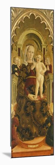 Enthroned Madonna-null-Mounted Premium Giclee Print