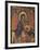 Enthroned Virgin with Child and Angels, Detail from Triptych. Ethiopia, 18th-19th Century-null-Framed Giclee Print