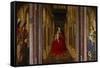 Enthronement of Saint Mary-Jan van Eyck-Framed Stretched Canvas