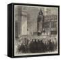 Enthronement of the Bishop of London in St Paul's Cathedral-null-Framed Stretched Canvas