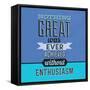 Enthusiasm 1-Lorand Okos-Framed Stretched Canvas