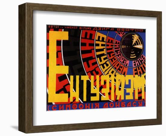 Enthusiasm, (AKA Entuziazm: Simfoniya Donbassa, Aka the Symphony of the Don Basin), 1931-null-Framed Art Print