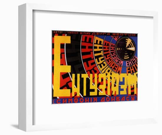 Enthusiasm, (AKA Entuziazm: Simfoniya Donbassa, Aka the Symphony of the Don Basin), 1931-null-Framed Art Print