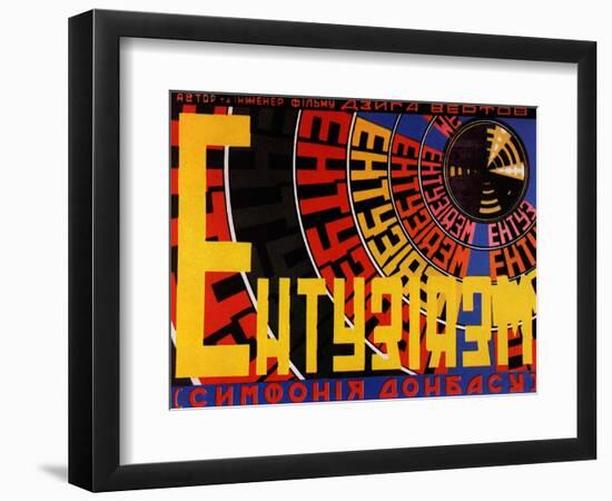 Enthusiasm, (AKA Entuziazm: Simfoniya Donbassa, Aka the Symphony of the Don Basin), 1931-null-Framed Art Print