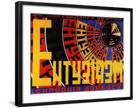 Enthusiasm, (AKA Entuziazm: Simfoniya Donbassa, Aka the Symphony of the Don Basin), 1931-null-Framed Art Print