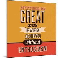 Enthusiasm-Lorand Okos-Mounted Premium Giclee Print