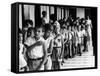 Entire Population of Costa Rica is Inoculated Against Smallpox, Measles and Polio-Lynn Pelham-Framed Stretched Canvas